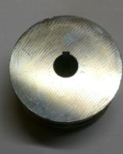 SHEAVE,5/8 B,3"O.D.,DBL, 2.6 P.D.